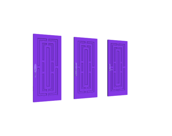 3D-Dimensions-Buildings-Exterior-Doors-Solid-Entry-Door-Ornate-11-Panels-Borders
