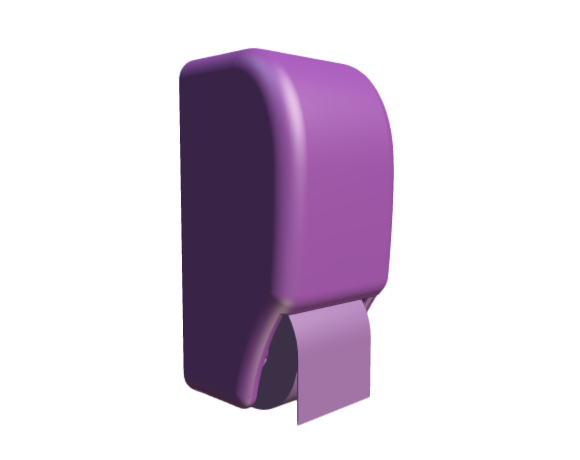 3D-Dimensions-Fixtures-Bathroom-Dispensers-Palmer-Fixture-2-Roll-Standard-Tissue-Dispenser