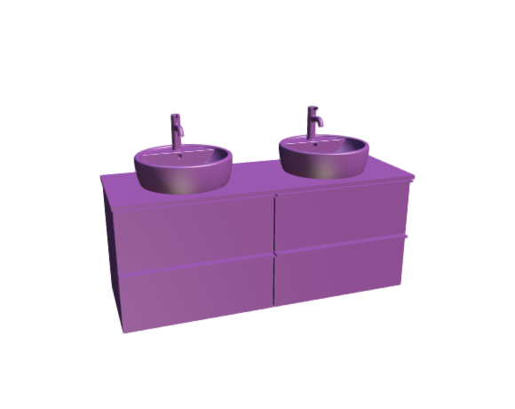 3D-Dimensions-Fixtures-Bathroom-Vanity-IKEA-Godmorgon-Tornviken-Double-Vanity-4-Drawers