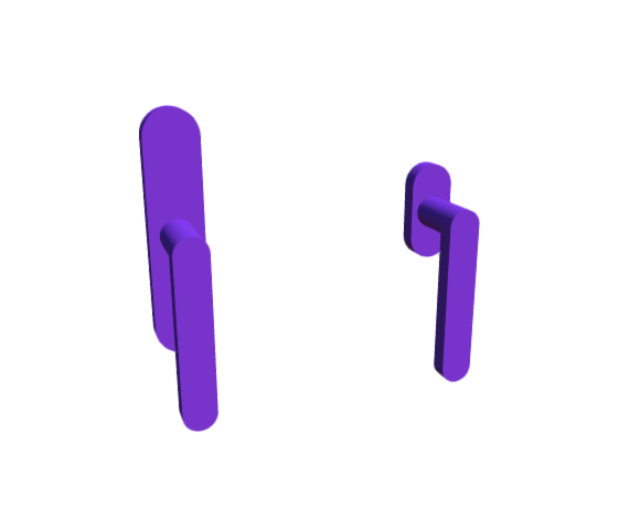 3D-Dimensions-Buildings-Window-Handles-Link-Window-Handle