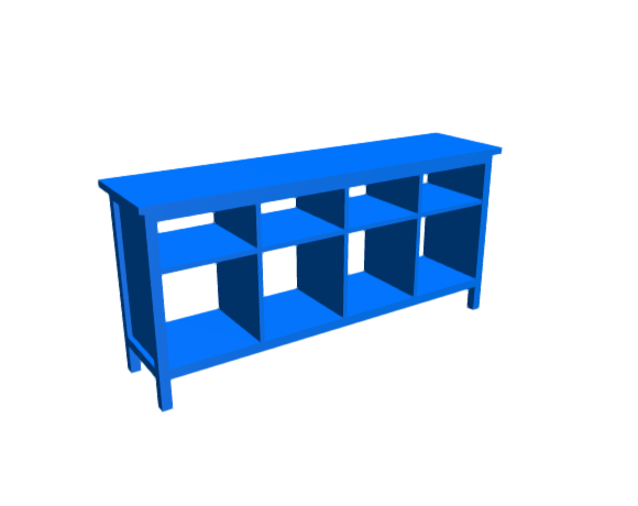 3D-Dimensions-Guide-Furniture-Console-Sideboard-IKEA-Hemnes-Console-Table