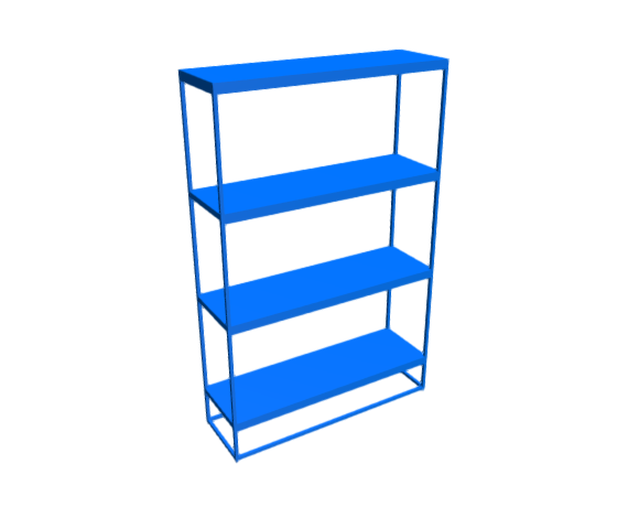 3D-Dimensions-Furniture-Bookcases-Framework-Bookcase