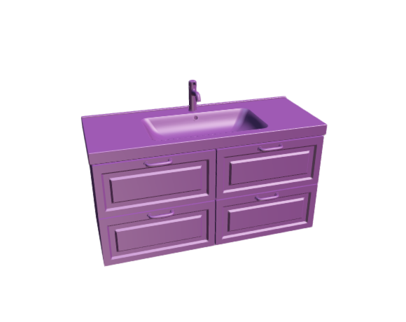 3D-Dimensions-Fixtures-Bathroom-Vanity-IKEA-Godmorgon-Odensvik-Single-Vanity-4-Drawers-Bevel