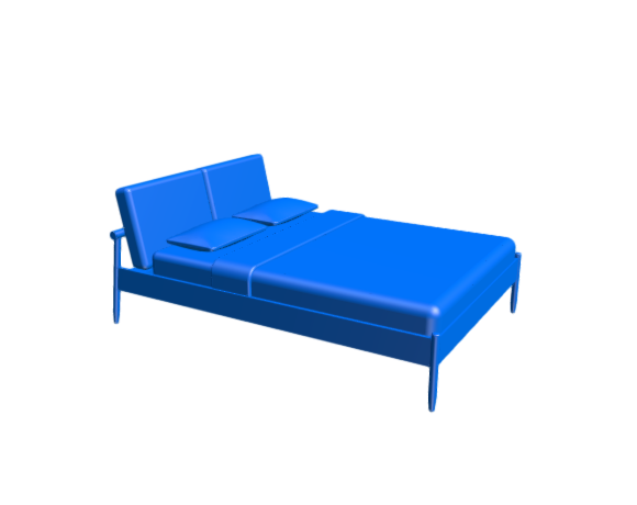 3D-Dimensions-Guide-Furniture-Bed-Frames-Raleigh-Bed