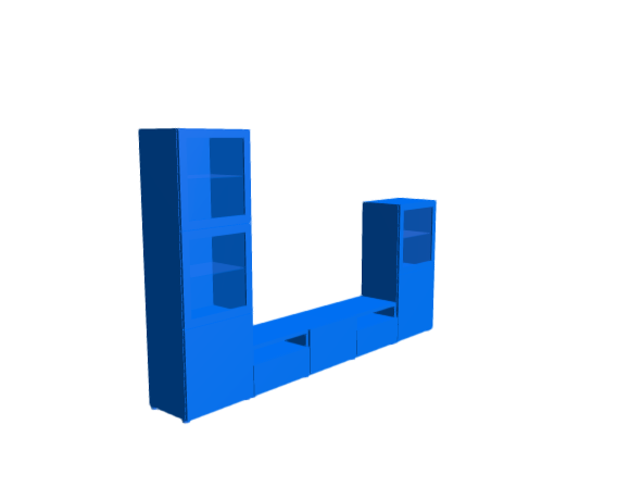 3D-Dimensions-Guide-Furniture-Entertainment-Center-IKEA-Besta-TV-Storage-Combination-Base-U-Shape
