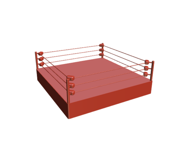 3D-Dimensions-Sports-Professional-Wrestling-Ring