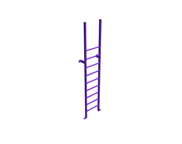3D-Dimensions-Buildings-Access-Ladders-Vertical
