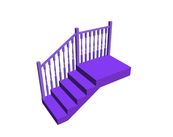 3D-Dimensions-Buildings-Balusters-Spindles-Classic-Square-Top