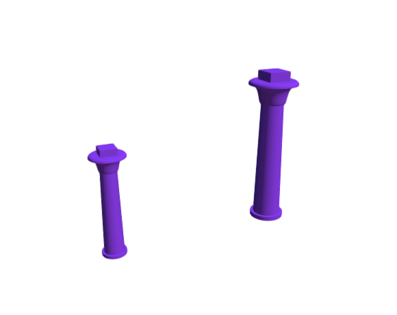 3D-Dimensions-Buildings-Stone-Columns-Egyptian-Lotus-Flower