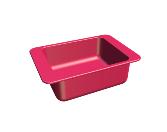 3D-Dimensions-Objects-Baking-Dishes-IKEA-365-Oven-Dish-Small