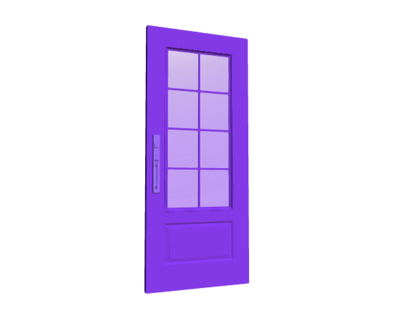 3D-Dimensions-Buildings-Exterior-Doors-Lite-Entry-Door-2-Panels-Grid-8