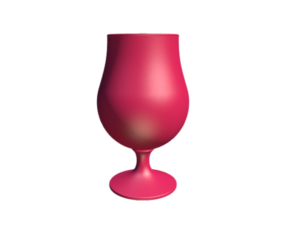 3D-Dimensions-Objects-Beer-Glasses-Tulip-Glass