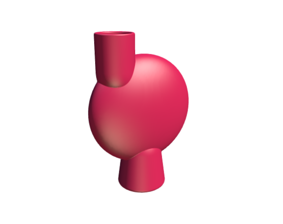 3D-Dimensions-Objects-Decorative-Vases-Sphere-Vase-Bubble-Medio