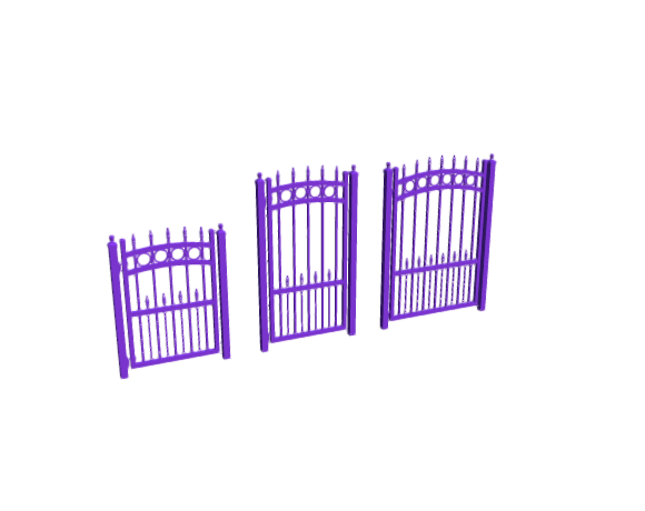 3D-Dimensions-Buildings-Gates-Garden-Gate-Concord