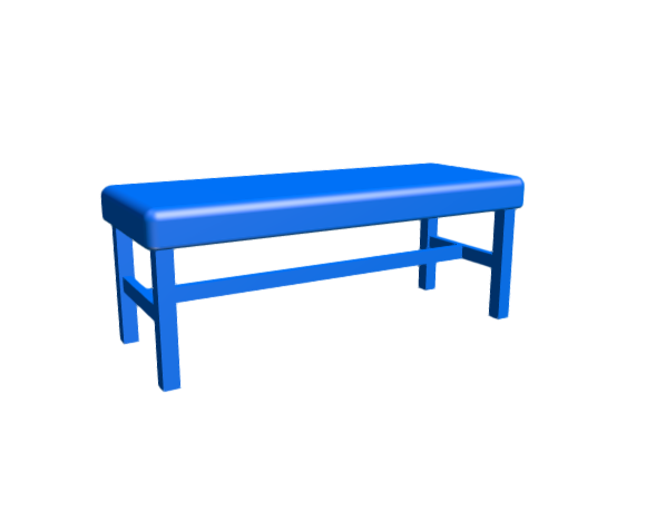 3D-Dimensions-Furniture-Benches-IKEA-Oppaker-Bench