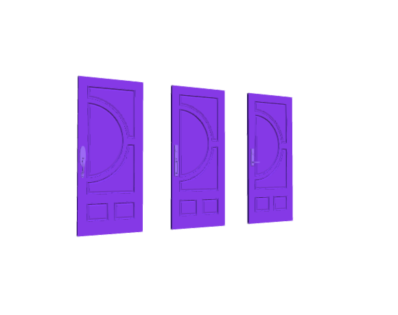3D-Dimensions-Buildings-Exterior-Doors-Solid-Entry-Door-Ornate-5-Panels-Half-Circle