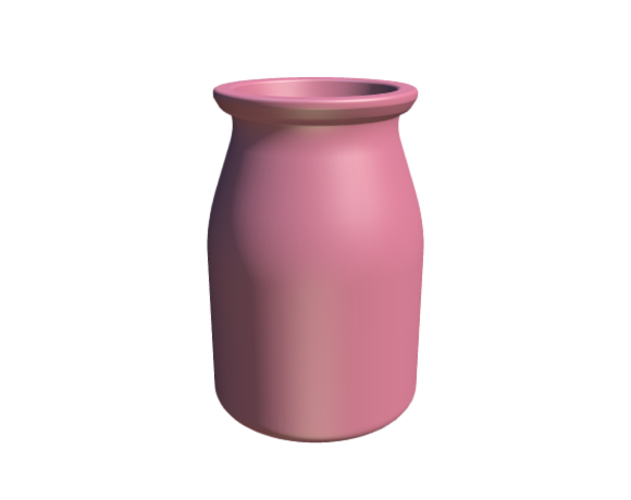 3D-Dimensions-Objects-Decorative-Vases-IKEA-Begarlig-Vase