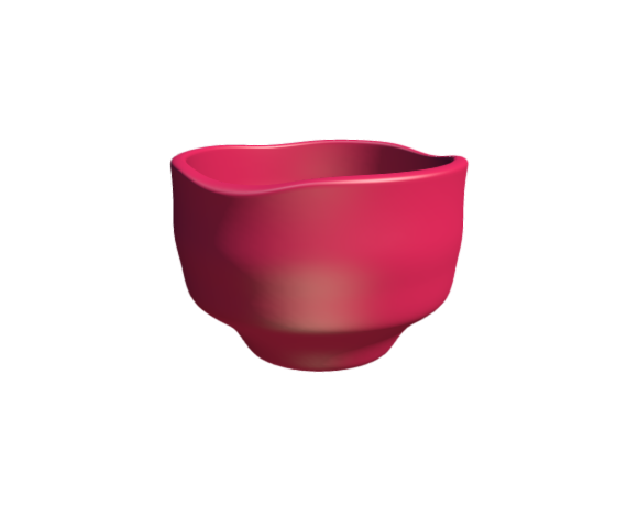 3D-Dimensions-Objects-Cocktail-Glasses-Guinomi-Sake-Cup