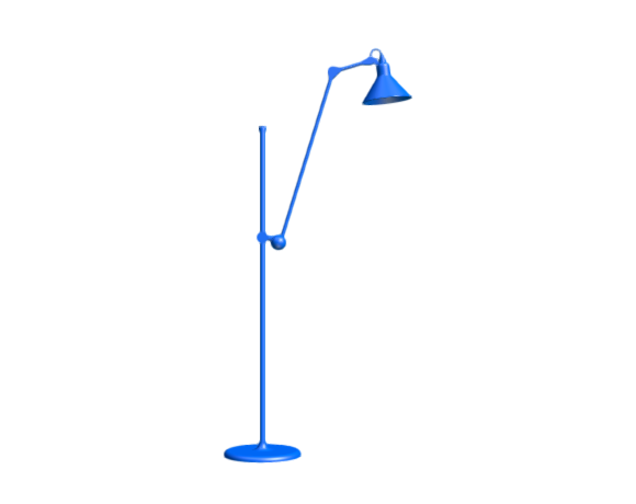 3D-Dimensions-Furniture-Floor-Lamps-Lampe-Gras-Model-215L-Floor-Lamp