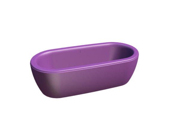 3D-Dimensions-Fixtures-Bathtubs-Baths-TOTO-Cast-Iron-Nexus-Bathtub