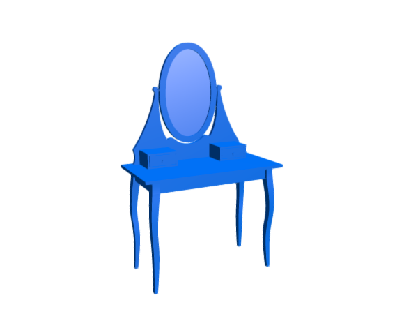 3D-Dimensions-Guide-Furniture-Makeup-Vanity-IKEA-Hemnes-Dressing-Table-Oval-Mirror