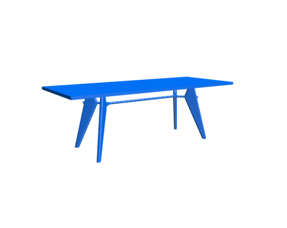 3D-Dimensions-Furniture-Dining-Tables-Prouve-EM-Table