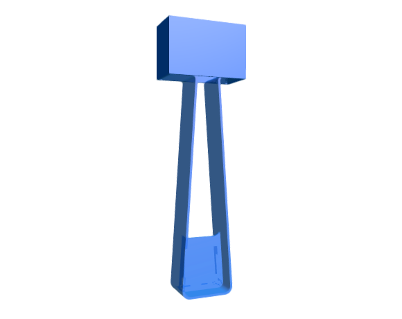 3D-Dimensions-Furniture-Floor-Lamps-Tube-Top-Floor-Lamp