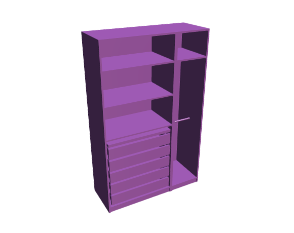 3D-Dimensions-Fixtures-Closet-Storage-IKEA-PAX-Wardrobe-59-Inch-Drawers