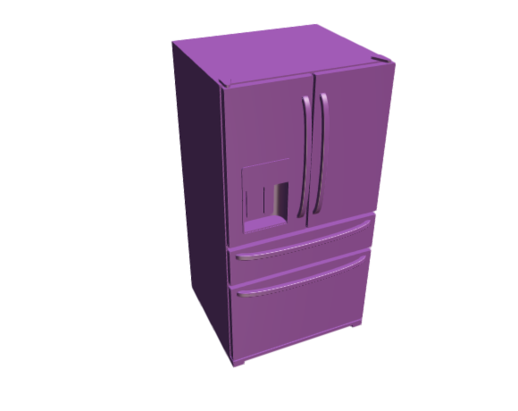 3D-Dimensions-Fixtures-Refrigerators-Whirlpool-French-Door-Refrigerator-25-Cu-Ft