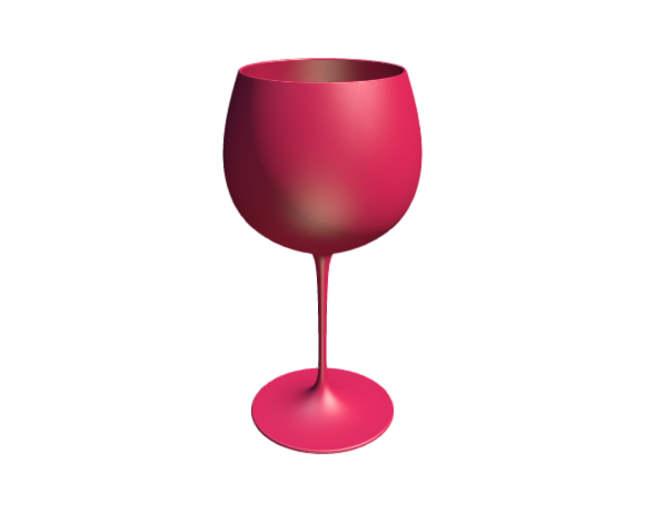 3D-Dimensions-Objects-Wine-Glasses-Montrachet-Wine-Glass