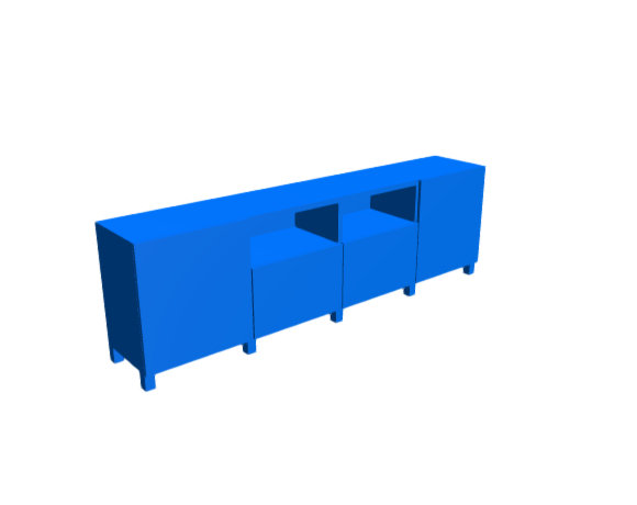 3D-Dimensions-Guide-Furniture-TV-Stand-IKEA-Besta-TV-Unit-4-Bay-Tall