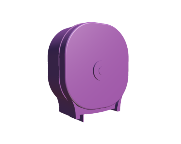 3D-Dimensions-Fixtures-Bathroom-Dispensers-Palmer-Fixture-4-Roll-Carousel-Tissue-Dispenser