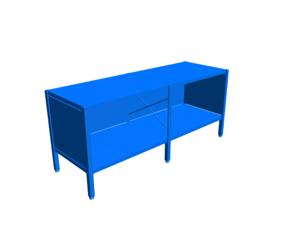 3D-Dimensions-Guide-Furniture-Credenzas-Eames-Storage-Unit-1x2