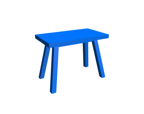 3D-Dimensions-Furniture-Benches-IKEA-Skogsta-Bench-Small