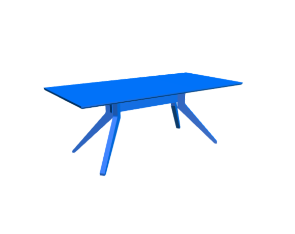 3D-Dimensions-Furniture-Dining-Tables-Cross-Table-Fixed