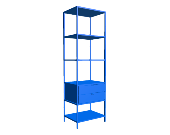 3D-Dimensions-Furniture-Bookcases-Adria-Bookshelf