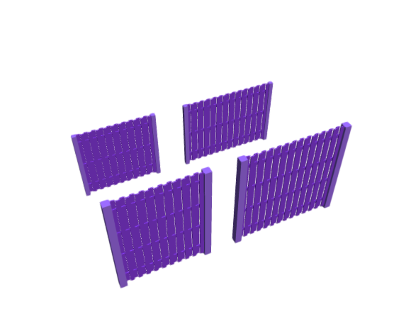 3D-Dimensions-Buildings-Fences-Privacy-Fence-Shadowbox