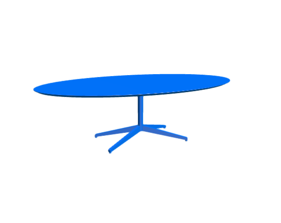 3D-Dimensions-Furniture-Dining-Tables-Florence-Knoll-Table-Desk-Oval