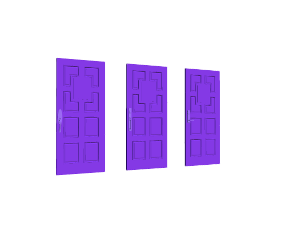 3D-Dimensions-Buildings-Exterior-Doors-Solid-Entry-Door-Ornate-8-Panels-Frame