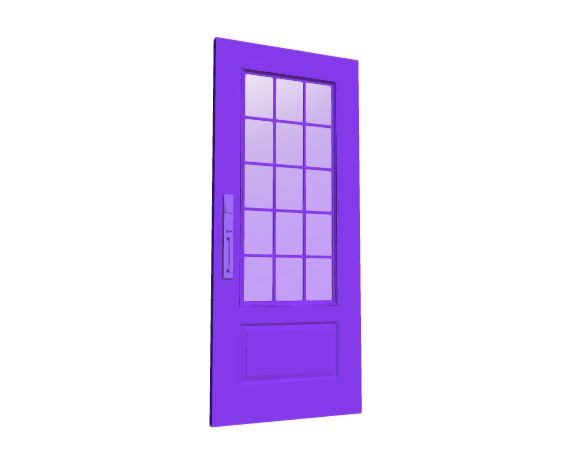3D-Dimensions-Buildings-Exterior-Doors-Lite-Entry-Door-2-Panels-Grid-15