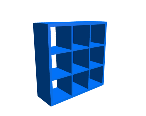 3D-Dimensions-Guide-Furniture-Bookcases-IKEA-Kallax-Shelf-Unit-3x3