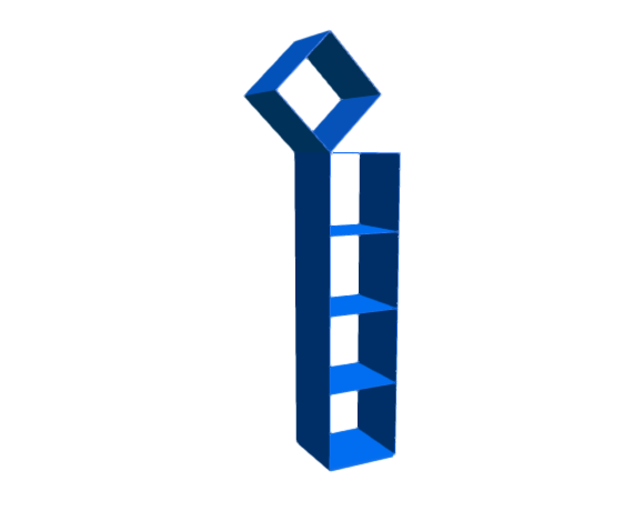 3D-Dimensions-Furniture-Bookcases-Drop-Bookcase-High