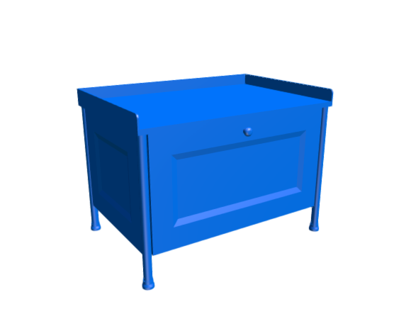 3D-Dimensions-Furniture-Benches-IKEA-Kornsjo-Storage-Bench