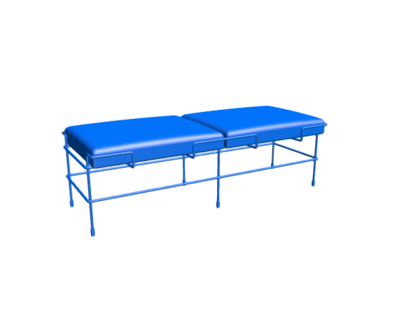 3D-Dimensions-Furniture-Benches-Magis-Traffic-Bench-2-Seat