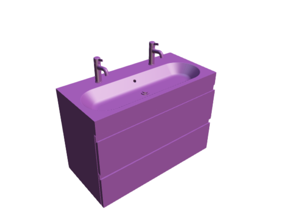 3D-Dimensions-Fixtures-Bathroom-Vanity-IKEA-Godmorgon-Braviken-Double-Vanity-2-Drawers