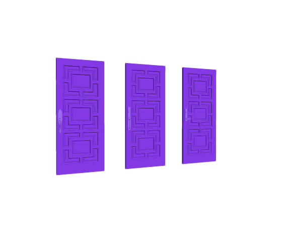 3D-Dimensions-Buildings-Exterior-Doors-Solid-Entry-Door-Ornate-15-Panels-Border-Groups
