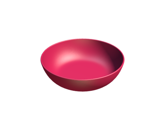 3D-Dimensions-Objects-Bowls-Felt-Fat-Entree-Bowl