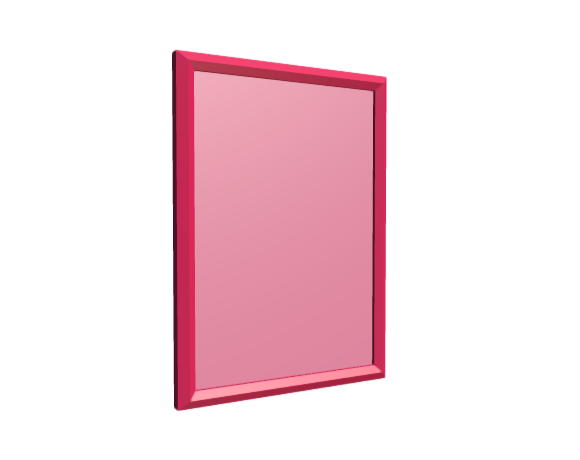 3D-Dimensions-Objects-Picture-Frames-IKEA-Yllevad-Frame-Medium