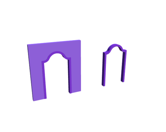 3D-Dimensions-Buildings-Arches-Ogee-Reverse