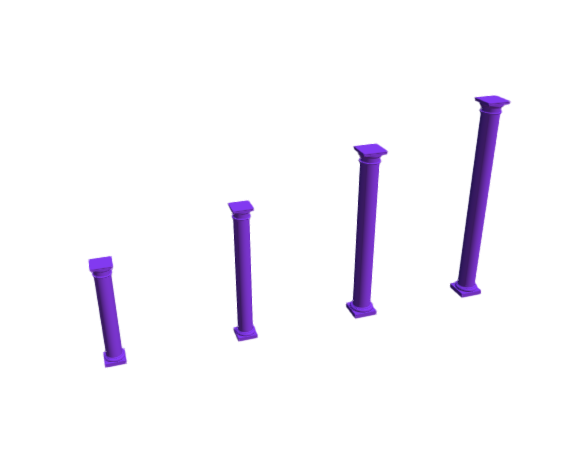 3D-Dimensions-Buildings-Stone-Columns-Roman-Tuscan-Straight-Smooth-Large